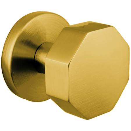 Emtek Octagon Knob Brass Modern Privacy Knobset Satin Brass