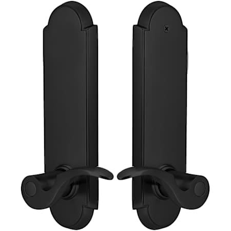 Emtek Annapolis Dummy Entry Set Flat Black