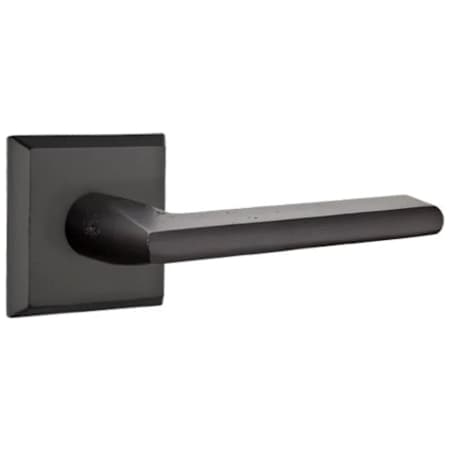 Emtek Lariat Rustic Modern Bronze Privacy Door Lever Set Flat Black Bronze