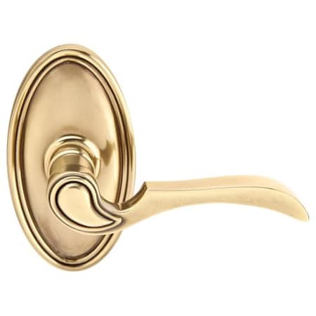 Emtek Coventry Reversible Non-Turning Two-Sided Dummy Door Lever Set from the Designer Brass Collection French Antique