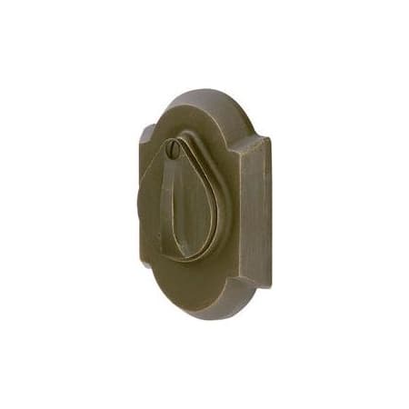 Emtek #1 Style Sandcast Bronze Double Cylinder Deadbolt Medium Bronze