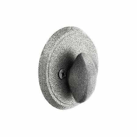 Emtek Round #2 Style Wrought Steel One Sided Deadbolt Satin Steel