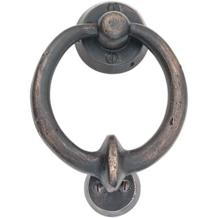 Emtek 4" Height Bronze Door Knocker and Ring Pull Medium Bronze