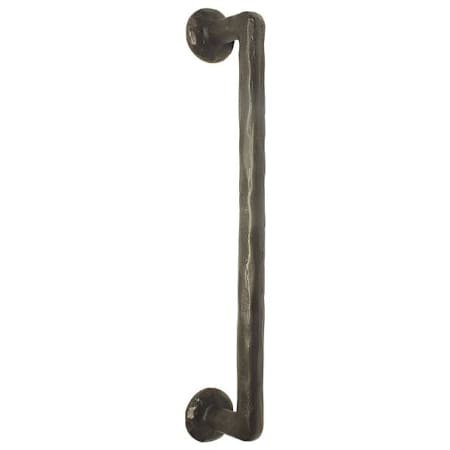 Emtek 8" Center to Center Bronze Rod Door Pull from the Sandcast Bronze Collection Medium Bronze