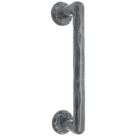Emtek 18" Height Bronze Rod Door Pull from the Sandcast Bronze Collection Flat Black