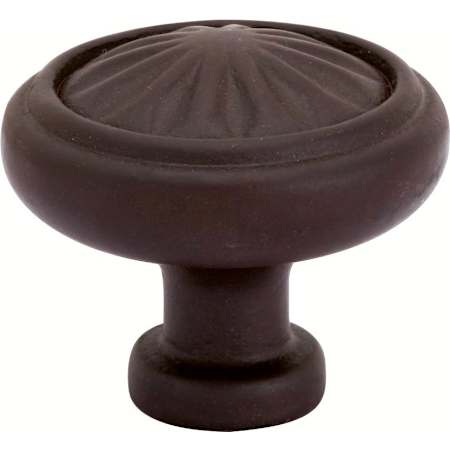 Emtek Tuscany Round 1-1/4 Inch Mushroom Cabinet Knob from the Tuscany Bronze Collection Deep Burgundy