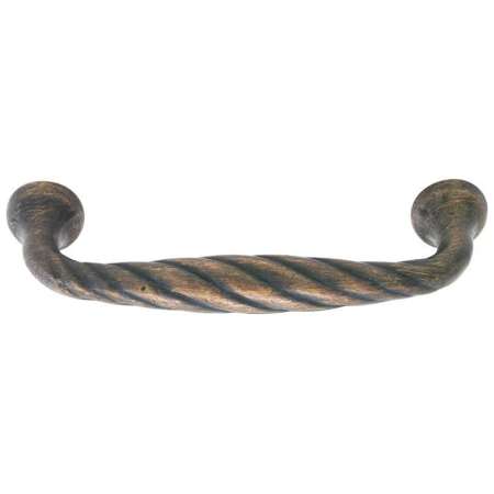 Emtek Tuscany Twist 3-1/2 Inch Center to Center Handle Cabinet Pull from the Tuscany Bronze Collection Medium Bronze