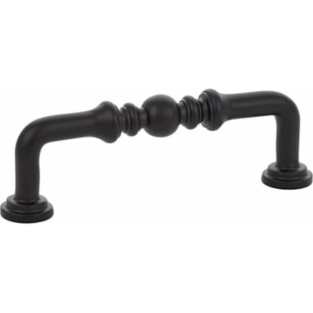 Emtek Spindle 3-1/2 Inch Center to Center Handle Cabinet Pull Flat Black