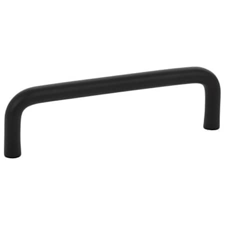 Emtek Wire 3-1/2 Inch Center to Center Wire Cabinet Pull Flat Black