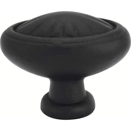 Emtek Tuscany Egg 1-3/4 Inch Mushroom Cabinet Knob from the Tuscany Bronze Collection - 10 Pack Flat Black