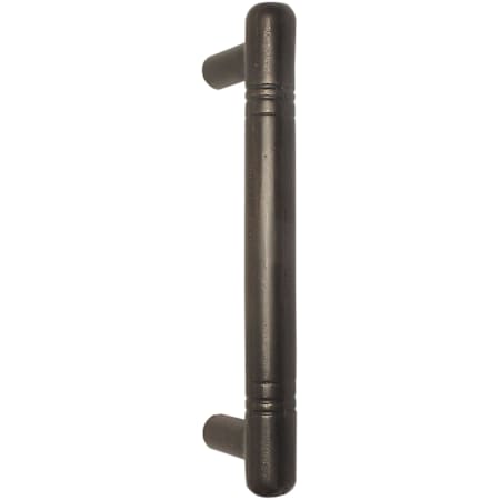 Emtek 8" Center to Center Nunez Door Pull from the Sandcast Bronze Collection Flat Black