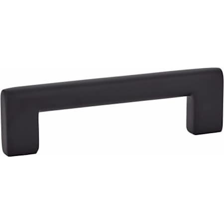Emtek Trail 8 Inch Center to Center Handle Cabinet Pull from the Contemporary Collection - 25 Pack Flat Black