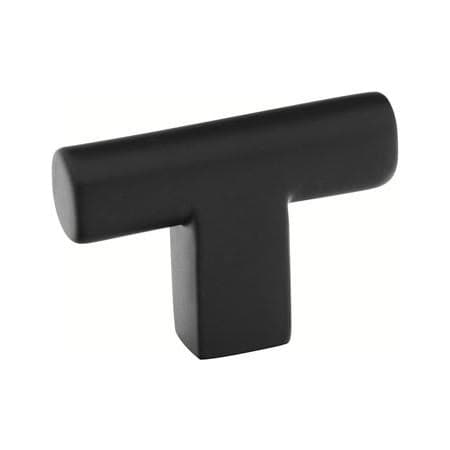 Emtek Trail 2 Inch Bar Cabinet Knob from the Contemporary Collection - 10 Pack Flat Black