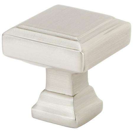 Emtek Geometric Square 1-5/8 Inch Square Cabinet Knob from the Geometric Collection Satin Nickel