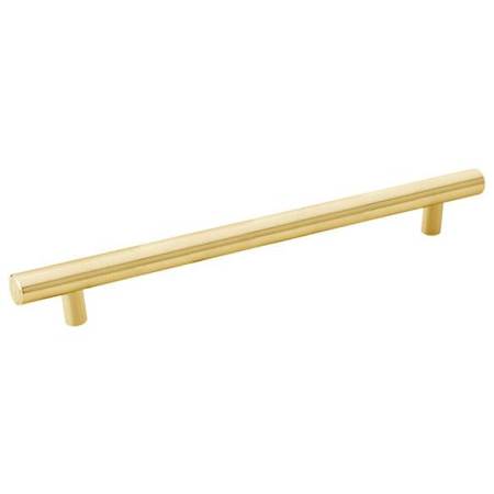 Emtek Bar 18 Inch Center to Center Appliance Pull from the Contemporary Collection Satin Brass