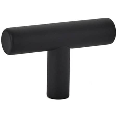 Emtek Bar 2 Inch Bar Cabinet Knob Flat Black