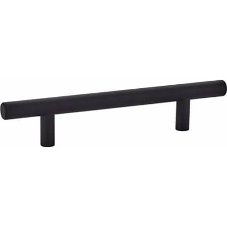 Emtek Bar 5 Inch Center to Center Cabinet Pull from the Contemporary Collection Flat Black