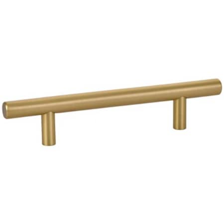 Emtek Bar 8 Inch Center to Center Bar Cabinet Pull Satin Brass