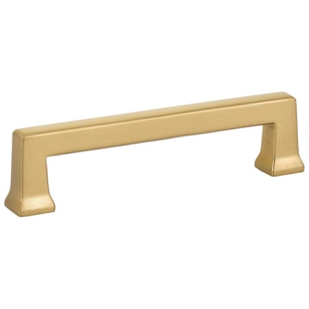 Emtek Alexander 8 Inch Center to Center Handle Cabinet Pull from the Art Deco Collection Satin Brass