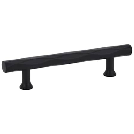 Emtek Tribeca 3-1/2 Inch Center to Center Bar Cabinet Pull from the Art Deco Collection Flat Black