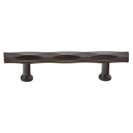 Emtek Tribeca 6 Inch Center to Center Bar Cabinet Pull from the Art Deco Collection - 10 Pack Oil Rubbed Bronze
