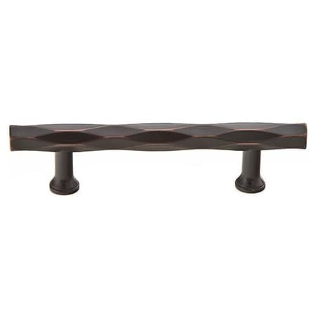 Emtek Tribeca 8 Inch Center to Center Bar Cabinet Pull from the Art Deco Collection - 10 Pack Oil Rubbed Bronze