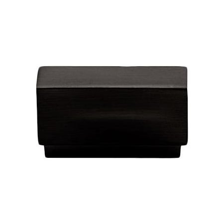 Emtek Cinder 1-5/8 Inch Rectangular Cabinet Knob from the Urban Modern Collection Flat Black