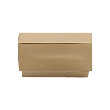 Emtek Cinder 2-1/4 Inch Rectangular Cabinet Knob from the Urban Modern Collection Satin Brass