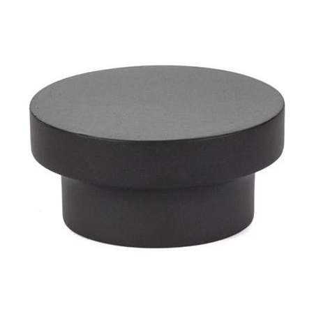 Emtek District 1-1/4 Inch Mushroom Cabinet Knob from the Urban Modern Collection Flat Black