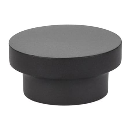 Emtek District 1-5/8 Inch Mushroom Cabinet Knob from the Urban Modern Collection Flat Black