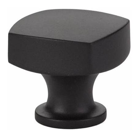 Emtek Freestone 1-1/4 Inch Square Cabinet Knob from the Urban Modern Collection Flat Black