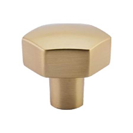Emtek Mod Hex 1-1/8 Inch Geometric Cabinet Knob from the Urban Modern Collection Satin Brass