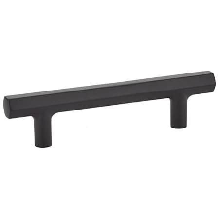 Emtek Mod Hex 3-1/2 Inch Center to Center Bar Cabinet Pull from the Urban Modern Collection Flat Black