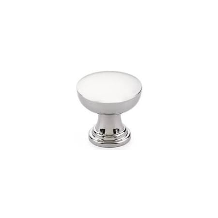 Emtek Overland 1-1/4 Inch Mushroom Cabinet Knob from the Transitional Heritage Collection Polished Nickel