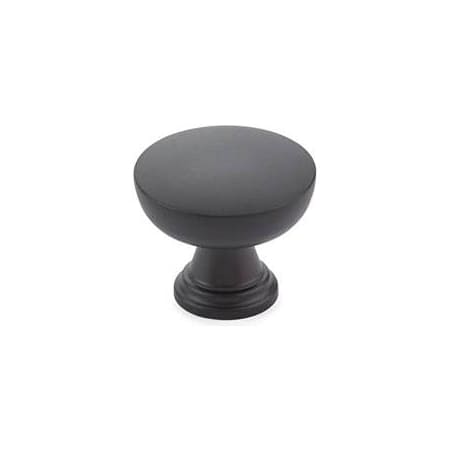 Emtek Overland 1-3/4 Inch Mushroom Cabinet Knob from the Transitional Heritage Collection Flat Black