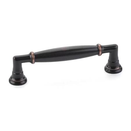 Emtek Westwood 3-1/2 Inch Center to Center Handle Cabinet Pull from the Transitional Heritage Collection Oil Rubbed Bronze