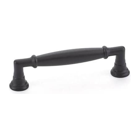 Emtek Westwood 3-1/2 Inch Center to Center Handle Cabinet Pull from the Transitional Heritage Collection Flat Black