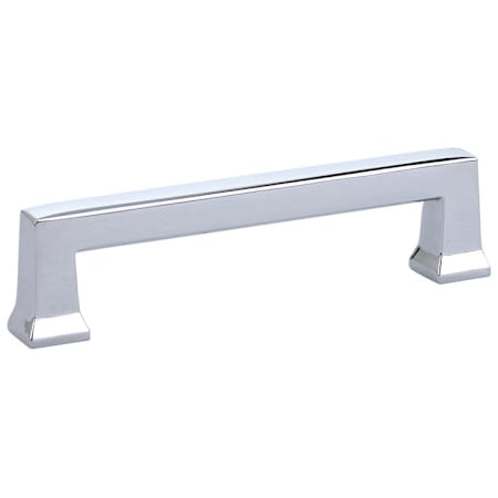 Emtek Alexander 5 Inch Center to Center Handle Cabinet Pull from the Art Deco Collection Polished Chrome