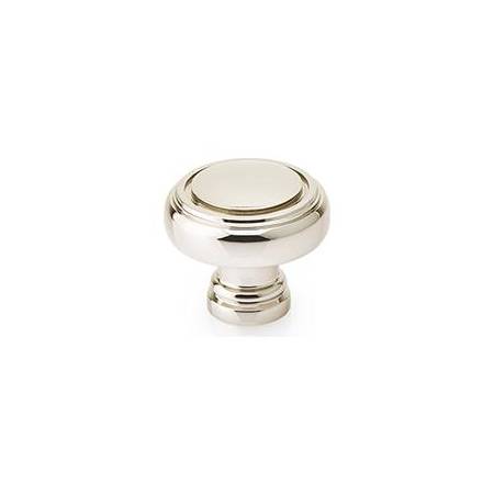 Emtek Norwich 1-1/4 Inch Mushroom Cabinet Knob from the Traditional Collection Polished Nickel