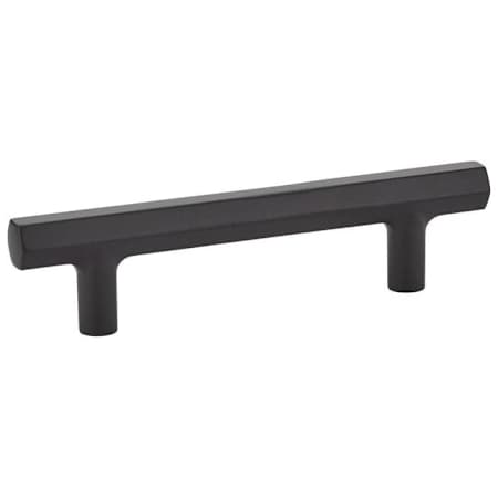 Emtek Mod Hex 5 Inch Center to Center Bar Cabinet Pull from the Urban Modern Collection Flat Black