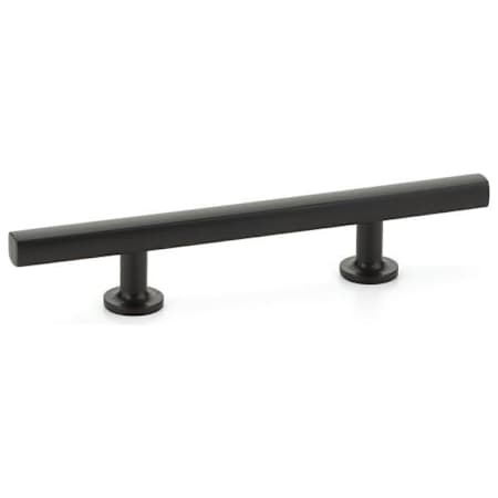 Emtek Freestone 6 Inch Center to Center Extended Bar Cabinet Pull from the Urban Modern Collection Flat Black
