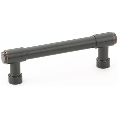 Emtek Jasper 3-1/2 Inch Center to Center Bar Cabinet Pull from the Industrial Modern Collection Oil Rubbed Bronze