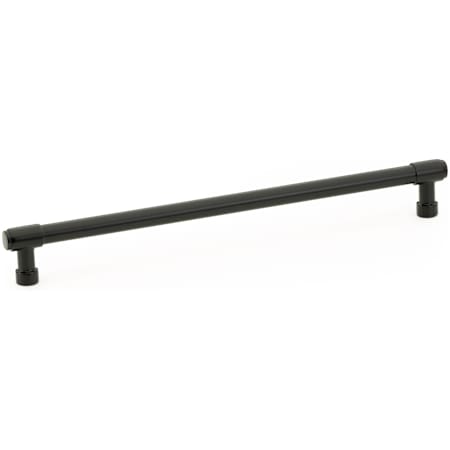 Emtek Jasper 10 Inch Center to Center Bar Cabinet Pull from the Industrial Modern Collection Flat Black