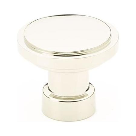 Emtek Haydon 1-1/4 Inch Mushroom Cabinet Knob from the Industrial Modern Collection Polished Nickel