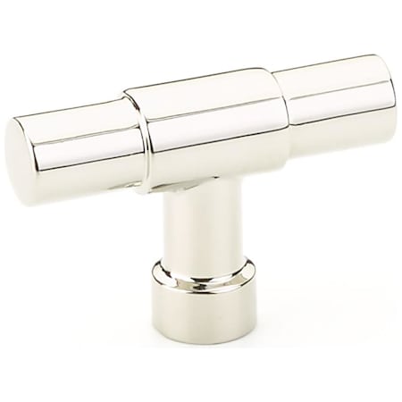 Emtek Jasper 2 Inch Bar Cabinet Knob from the Industrial Modern Collection Polished Nickel