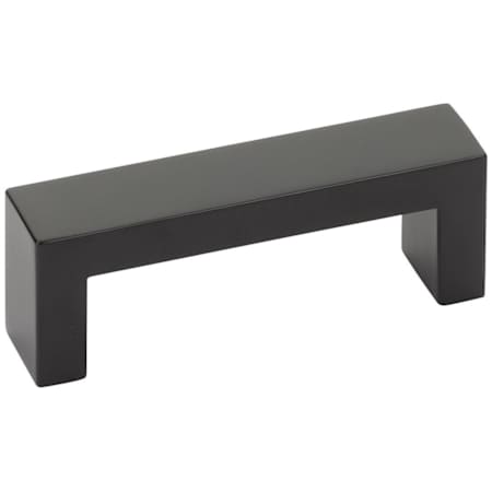 Emtek Keaton 12 Inch Center to Center Handle Cabinet Pull from the Modern Rectangular Collection Flat Black