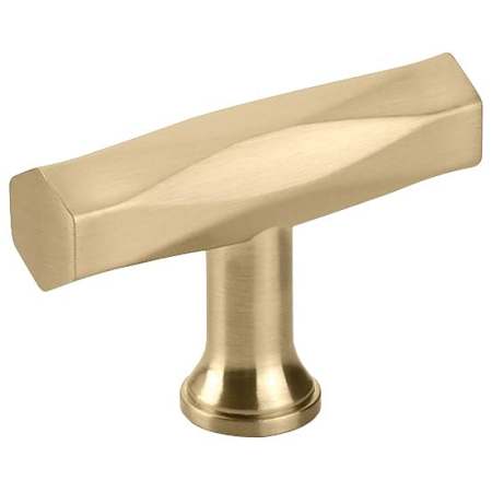 Emtek Tribeca 2 Inch Bar Cabinet Knob from the Art Deco Collection Satin Brass