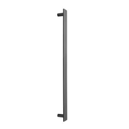 Emtek Clifton 18 Inch Center to Center Bar Appliance Pull Flat Black
