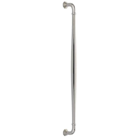 Emtek Blythe 18 Inch Center to Center Handle Appliance Pull from the Transitional Heritage Collection Polished Nickel
