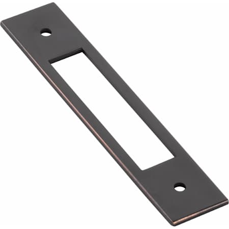 Emtek Modern Backplate 4 Inch Center to Center Cabinet Pull Backplate Oil Rubbed Bronze